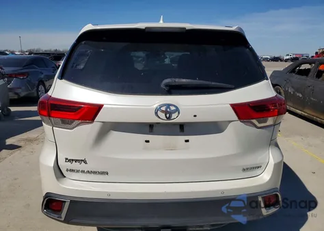 2017 Toyota Highlander Limited из США, поврежденный, VIN 5TDYZRFH0HS214988